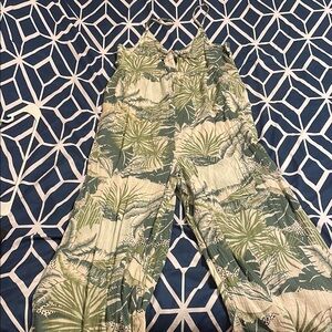 Tropical Green Jumpsuit